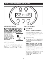 Preview for 9 page of Freemotion i Tonic User Manual