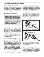 Preview for 11 page of Freemotion SFTL18909.0 User Manual