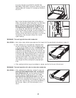 Preview for 22 page of Freemotion SFTL18909.0 User Manual