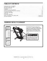 Preview for 2 page of Freemotion SFTL19808.1 User Manual