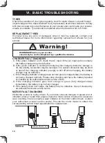 Preview for 18 page of FREERIDER FR-S13 Series User Instruction Manual