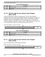 Preview for 356 page of Freescale Semiconductor KKL02Z32CAF4R Reference Manual