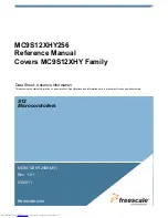 Freescale Semiconductor MC9S12XHY Series Reference Manual preview