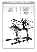 Preview for 6 page of FRENCH FITNESS FF-GHD20 Assembly Manual