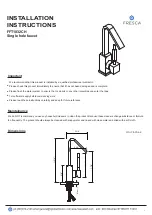 Preview for 1 page of Fresca FFT1032CH Installation Instructions