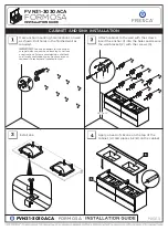 Preview for 4 page of Fresca FORMOSA FVN31-3030ACA Installation Manual