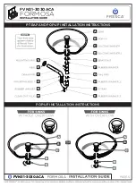 Preview for 6 page of Fresca FORMOSA FVN31-3030ACA Installation Manual