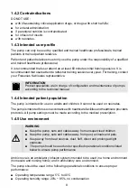 Preview for 9 page of Fresenius Kabi Ambix nova Instructions For Use Manual