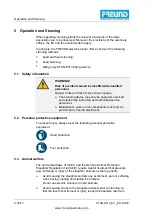 Preview for 55 page of Freund STUN-E512 Translation Of Operating Manual