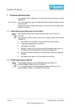 Preview for 67 page of Freund STUN-E512 Translation Of Operating Manual