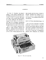 Preview for 73 page of Friden Flexowriter Technical Manual