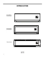 Preview for 8 page of Friedrich FSHW091 Service And Parts Manual