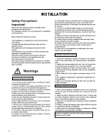 Preview for 47 page of Friedrich FSHW091 Service And Parts Manual