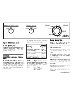 Preview for 2 page of Frigidaire 131956800 (0003) Operating Instructions