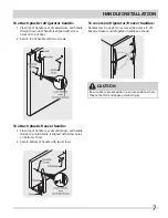 Preview for 7 page of Frigidaire 242008000 Important Safety Instructions Manual