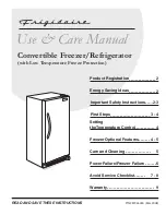 Preview for 1 page of Frigidaire 297245000 Use & Care Manual