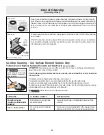 Preview for 21 page of Frigidaire 30" ELECTRIC DROP-IN RANGE Use & Care Manual