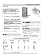 Preview for 17 page of Frigidaire 316902309 Use & Care Manual