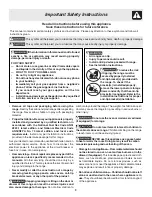 Preview for 3 page of Frigidaire 318203857 Use & Care Manual