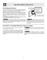 Preview for 6 page of Frigidaire 318203857 Use & Care Manual