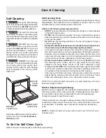 Preview for 15 page of Frigidaire 318203857 Use & Care Manual