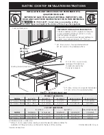 Preview for 1 page of Frigidaire 318205408(0901) Installation Instructions Manual