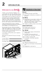 Preview for 2 page of Frigidaire A16492301 Use & Care Manual