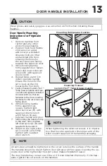 Preview for 13 page of Frigidaire A16492301 Use & Care Manual