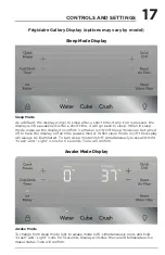 Preview for 17 page of Frigidaire A16492301 Use & Care Manual