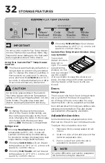 Preview for 32 page of Frigidaire A16492301 Use & Care Manual