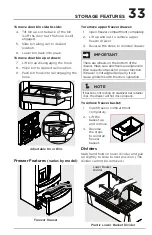 Preview for 33 page of Frigidaire A16492301 Use & Care Manual