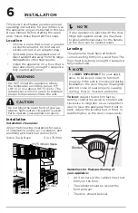 Preview for 6 page of Frigidaire A19644502 Use & Care Manual