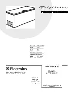 Frigidaire AFFC1526DW Factory Parts Catalog preview