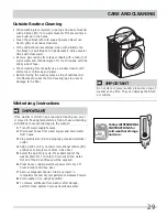 Preview for 29 page of Frigidaire Affinity FAFS4473L R Use And Care Manual