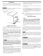 Preview for 28 page of Frigidaire AGQ6700FE - 27" Gas Dryer Installation Instructions Manual