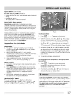 Preview for 17 page of Frigidaire BGGF3031KWH Use & Care Manual