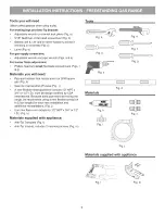 Preview for 3 page of Frigidaire BGGF3042KFT Installation Instructions Manual