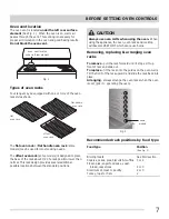 Preview for 7 page of Frigidaire CFEF3016LBA Use & Care Manual