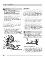 Preview for 20 page of Frigidaire CFEF3016LBA Use & Care Manual