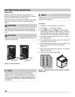 Preview for 24 page of Frigidaire CFEF3017US Use & Care Manual