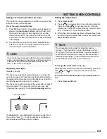 Preview for 23 page of Frigidaire CFEF3054US Use & Care Manual