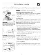 Preview for 9 page of Frigidaire CFEF311GSA Use & Care Manual