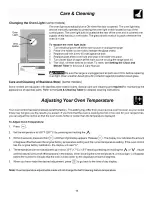 Preview for 19 page of Frigidaire CFEF355FBA Use & Care Manual