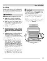 Preview for 17 page of Frigidaire CFGF3023LWB Use & Care Manual