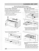 Preview for 22 page of Frigidaire CFMV1647SA Use & Care Manual