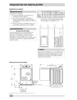 Preview for 50 page of Frigidaire CFRE1001PW0 Installation Manual