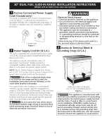 Preview for 5 page of Frigidaire CGDS3065KF6 Installation Instructions Manual