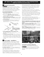 Preview for 8 page of Frigidaire CGDS3065KF6 Installation Instructions Manual