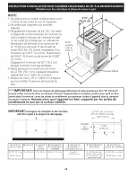 Preview for 28 page of Frigidaire CGDS3065KF6 Installation Instructions Manual