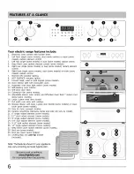 Preview for 6 page of Frigidaire CGEF3034MFA Use & Care Manual